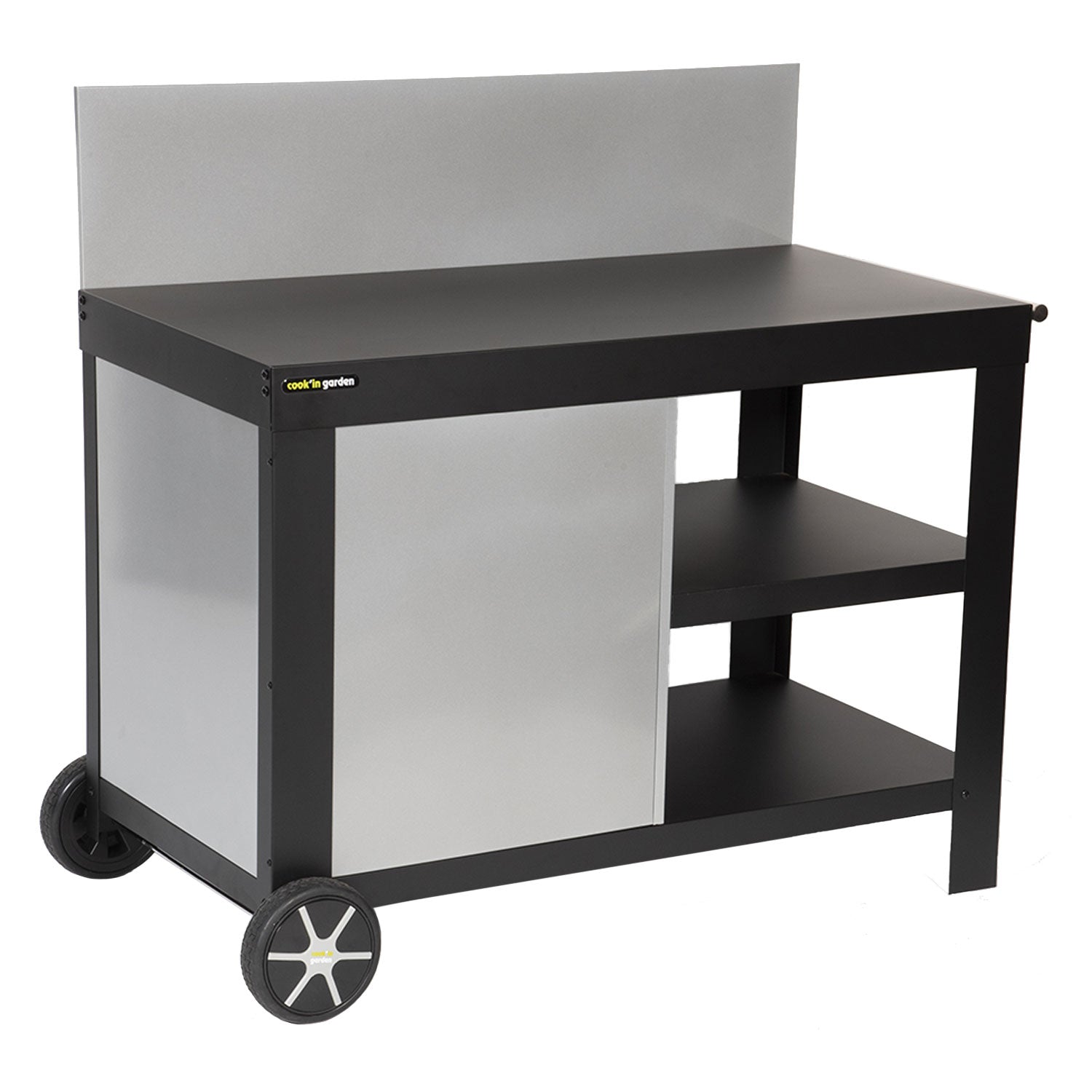 Desserte noire NOVA pour plancha Cook