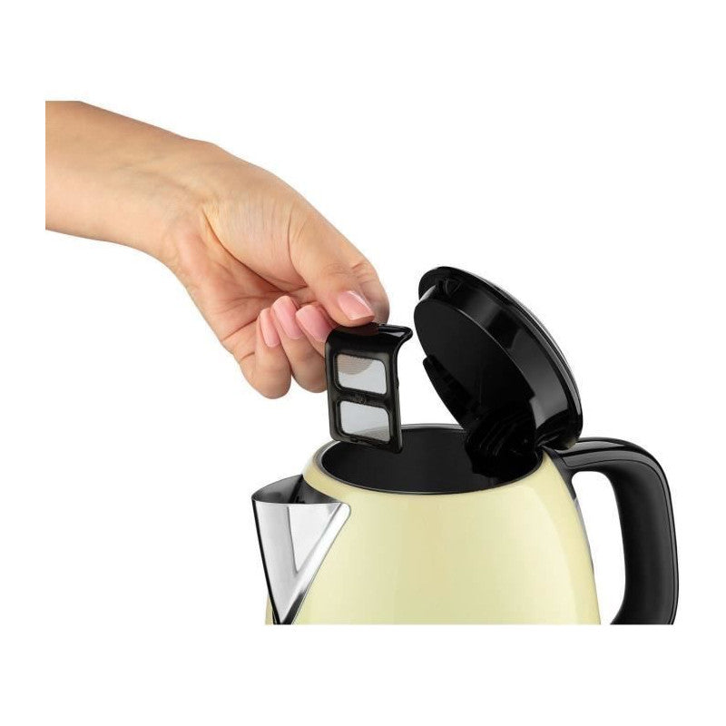 Russel Hobbs 24994-70 Bouilloire Compacte Colours Plus Capacite 1 L Filtre Anti-calcaire Amovible Lavable - Creme Russell Hobbs - Mathon - 3
