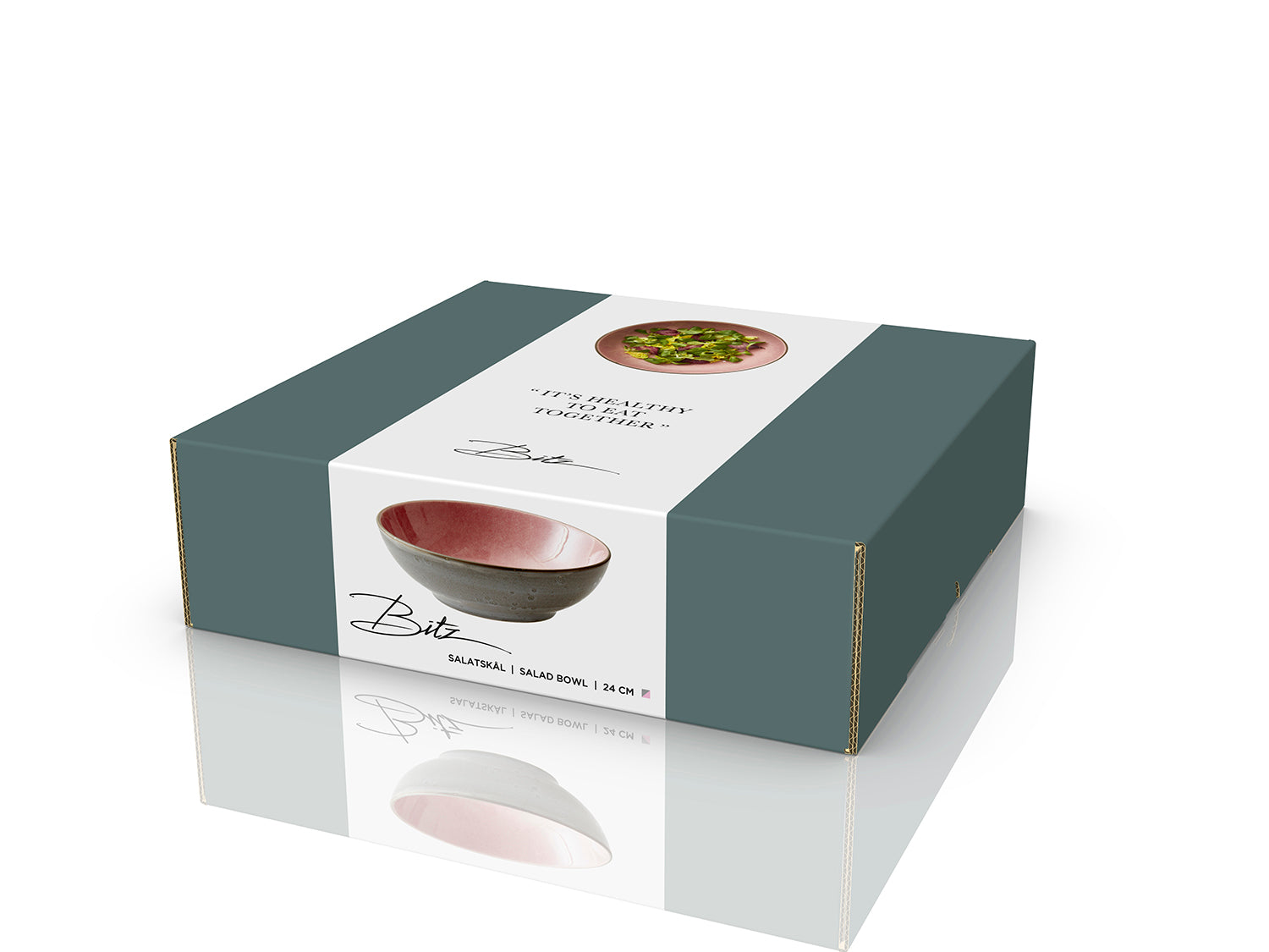 Saladier GASTRO en grès Gris/Rose clair Bitz - Mathon - 7