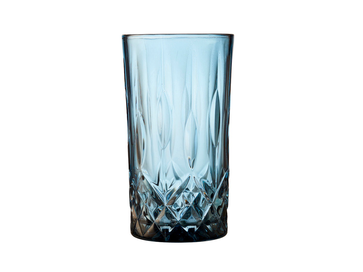 Verre highball Sorrento en Verre Bleu Lyngby Glas - Mathon - 2
