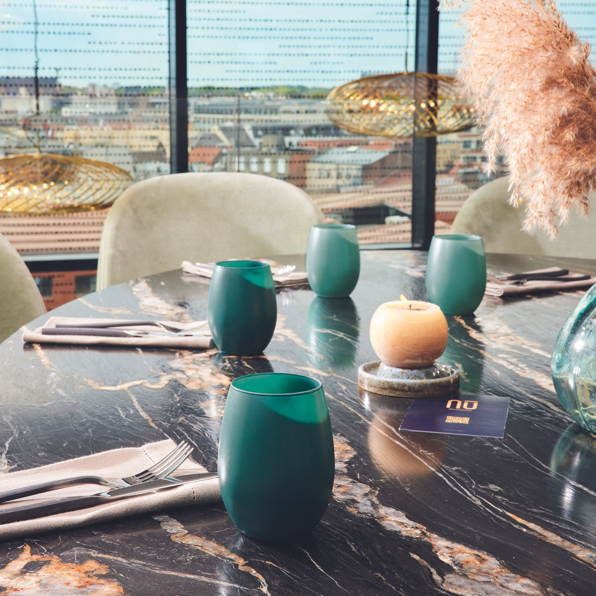 Gobelets Primary - 6 gobelets 36 cl Emeraude Chef & Sommelier - Mathon - 3