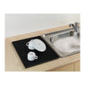 Tapis égouttoir silicone noir 40 cm Wenko by Maximex - Mathon - 1