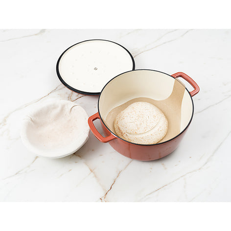 Feuille pour pain à la cocotte en fibre de verre 23 cm NoStik - Mathon - 2