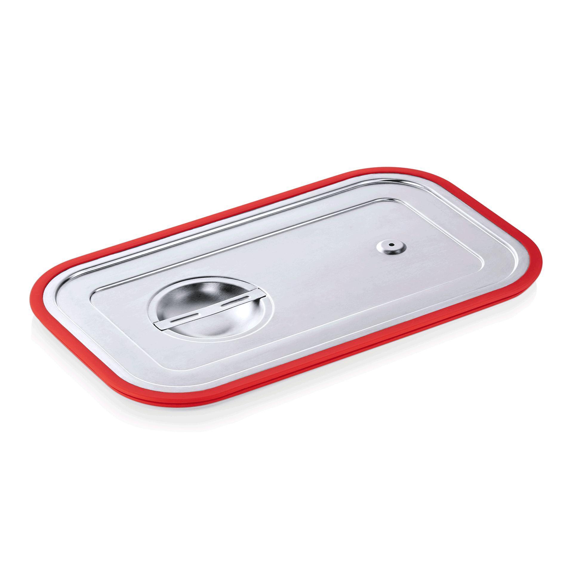 Couvercle de transport GN joint 1 GN 1/1 en Acier au nickel-chrome - WAS Germany - Mathon