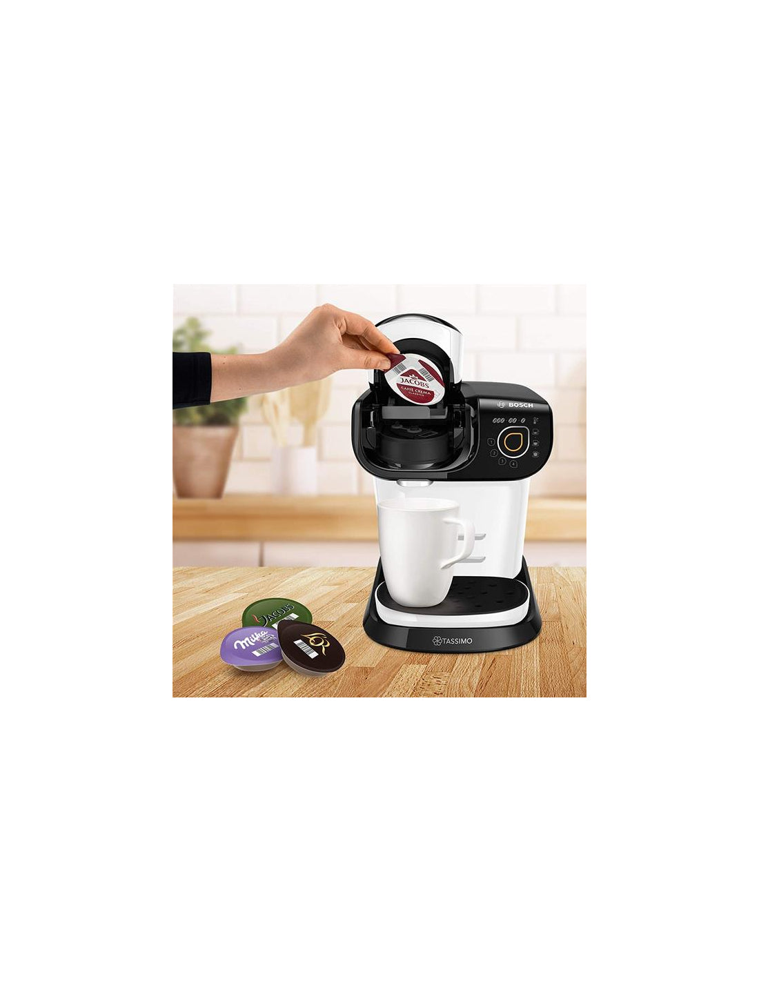 - Tassimo - Tas6504 - Machine A Cafe Multi-boissons - Blanc Bosch - Mathon - 5