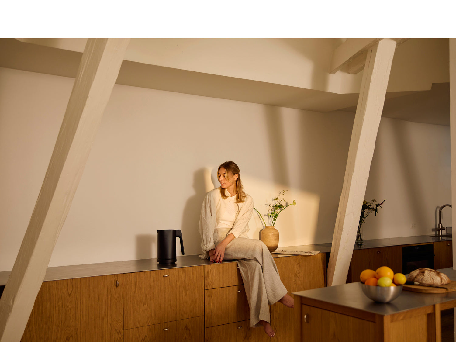 Bouilloire électrique  en SS304/PP/Aluminium Noir Jacob Jensen - Mathon - 10