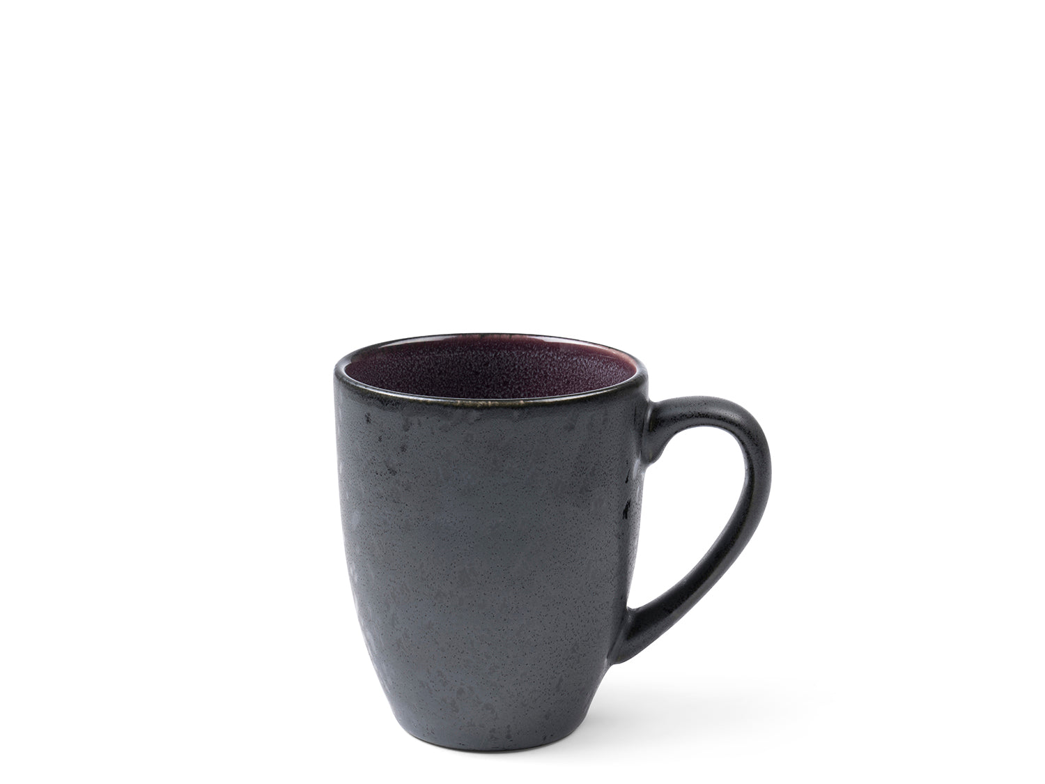Mug GASTRO en grès Noir/Violet Bitz - Mathon