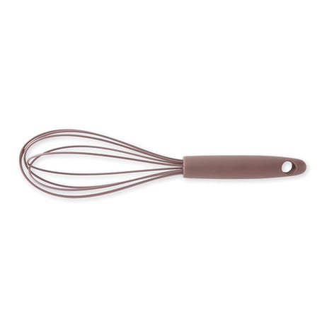 Fouet de cuisine antirayures en silicone 30 cm taupe Mathon - Mathon - 1