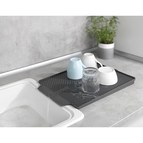 Tapis égouttoir Linéa gris Wenko by Maximex - Mathon - 2