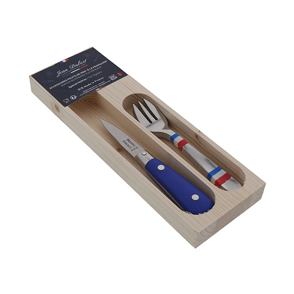 Set lancette et 6 fourchette à huîtres Jean Dubost - Mathon