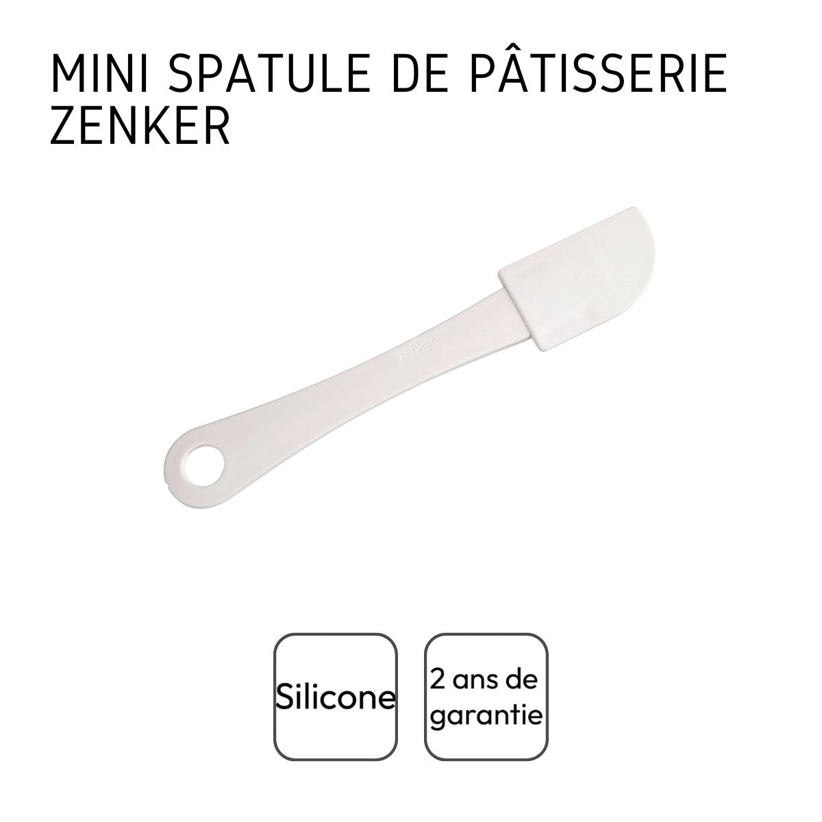 Spatule de cuisine et de pâtisserie 18,5 cm Zenker Zenker - Mathon - 4