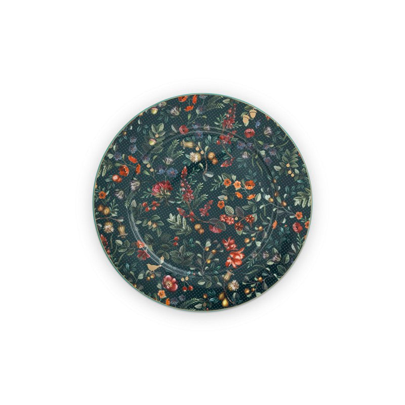 Lot de 2 Assiettes présentation Winter Wonderland Bleu foncé - 32cm Pip Studio - Mathon