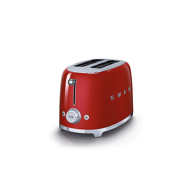 Toaster 2 fentes rouge 950 W TSF01RDEU Smeg - Mathon - 1