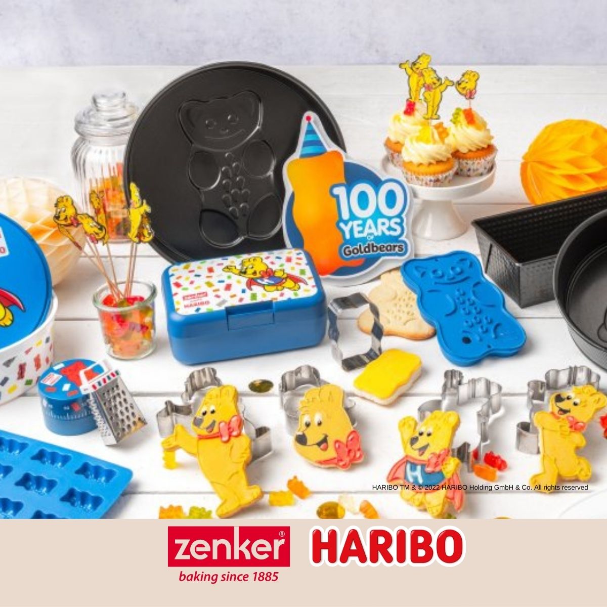 Lot de 48 piques décorés Zenker Haribo Zenker - Mathon - 10