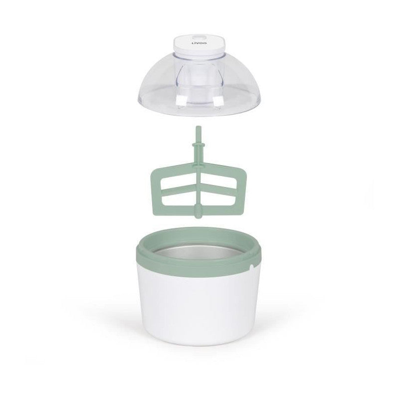 Sorbetiere - Livoo - Dom461 - 12w - 1l - Cuve Aluminium - Pâle De Mélange, Moule Pour 7 Glaces, 7 Bâtonnets Inclus Livoo - Mathon - 4