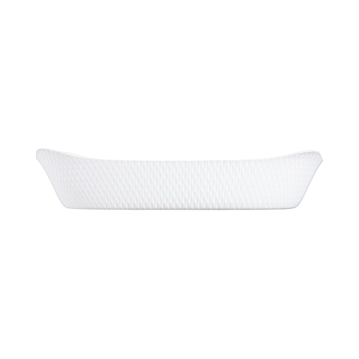 Plat de cuisson blanc 34 x 25 cm Smart Cuisine Wavy Luminarc - Mathon - 2