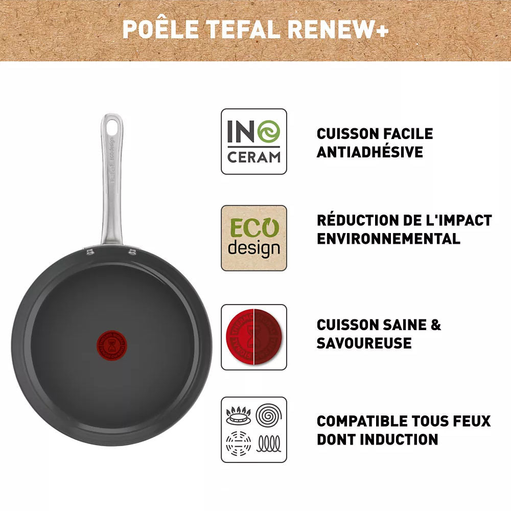 Poêle 20cm Renew+ Tefal - Mathon - 4