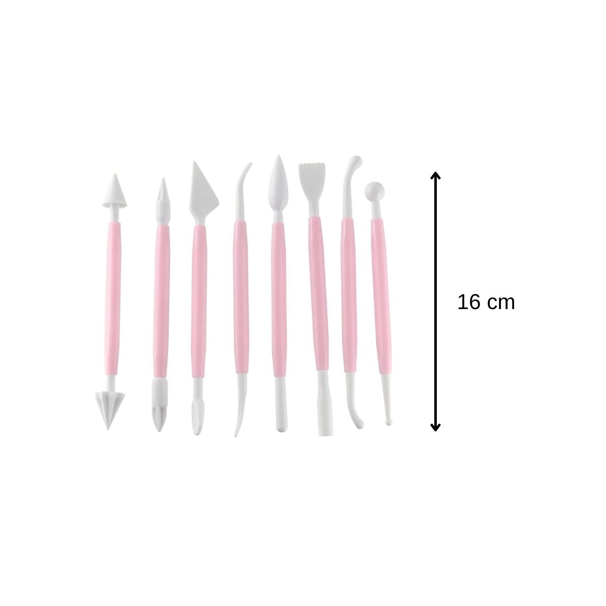 Set de 8 outils pour modeler la pâte à sucre Zenker Candy Zenker - Mathon - 3