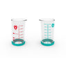 Verre doseur en verre avec silicone 200 ml Pebbly - Mathon - 4