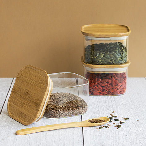Set de 3 boîtes 500 mL Pebbly - Mathon - 2
