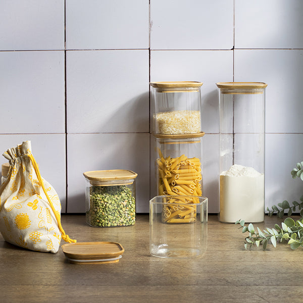 Set de 3 boîtes 0,8, 1,4 et 2,2 L Pebbly - Mathon - 2