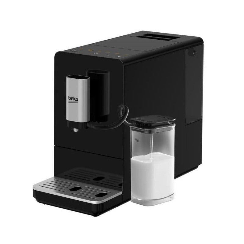 Machine Expresso Automatique - Beko - Ceg3194b - 1350 W - Carafe A Lait - Noir Beko - Mathon - 1