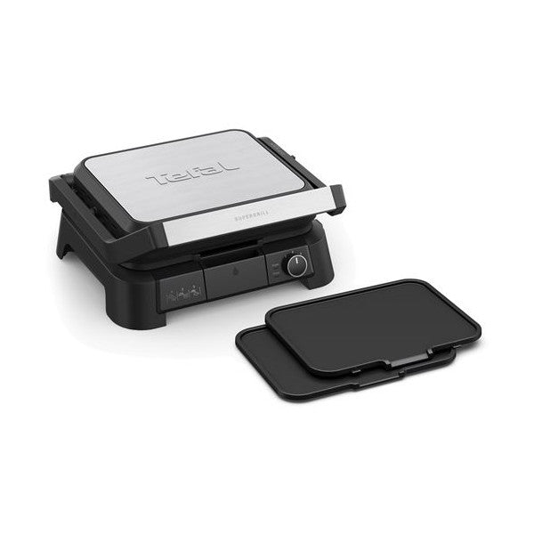 Grille-viande Tefal Supergrill 4-en-1 Gc515de0 2000w Inox Tefal - Mathon