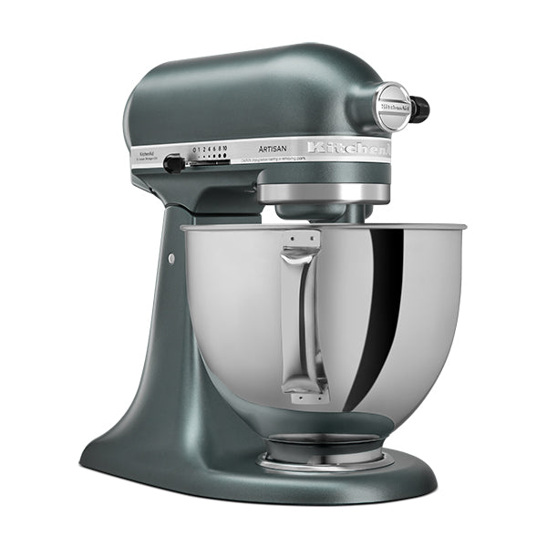 Robot pâtissier Artisan à tête inclinable 4,8 L 300 W vert genévrier 5KSM175PSEJP Kitchenaid - Mathon - 4