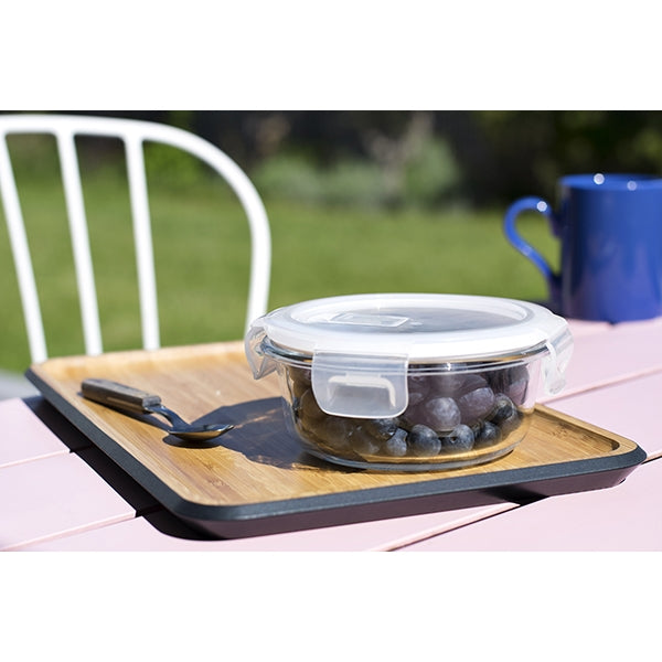 Boîte ronde en verre 400ml Pebbly - Mathon - 4