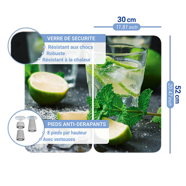Set 2 couvre-plaques Mojito Wenko by Maximex - Mathon - 3