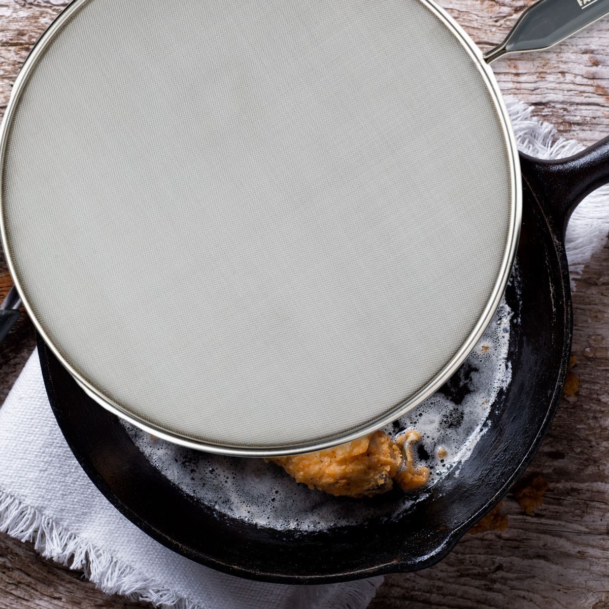 Ensemble de 2 Couvercles anti projection 28 cm  Basic Fackelmann - Mathon - 2