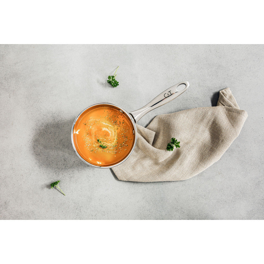 Casserole - Cosy & Trendy - Classic - Acier Inoxydable - ø14 Cm - 1,08 L - Tous Feux Dont Induction Cosy & Trendy - Mathon - 3