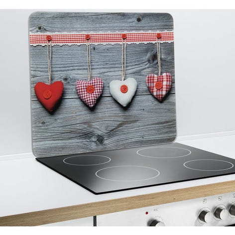 Protection murale en verre Coeurs Wenko by Maximex - Mathon - 1