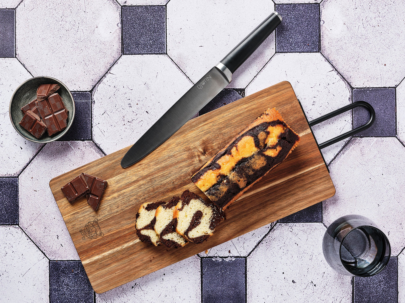 Planche à découper en bois d