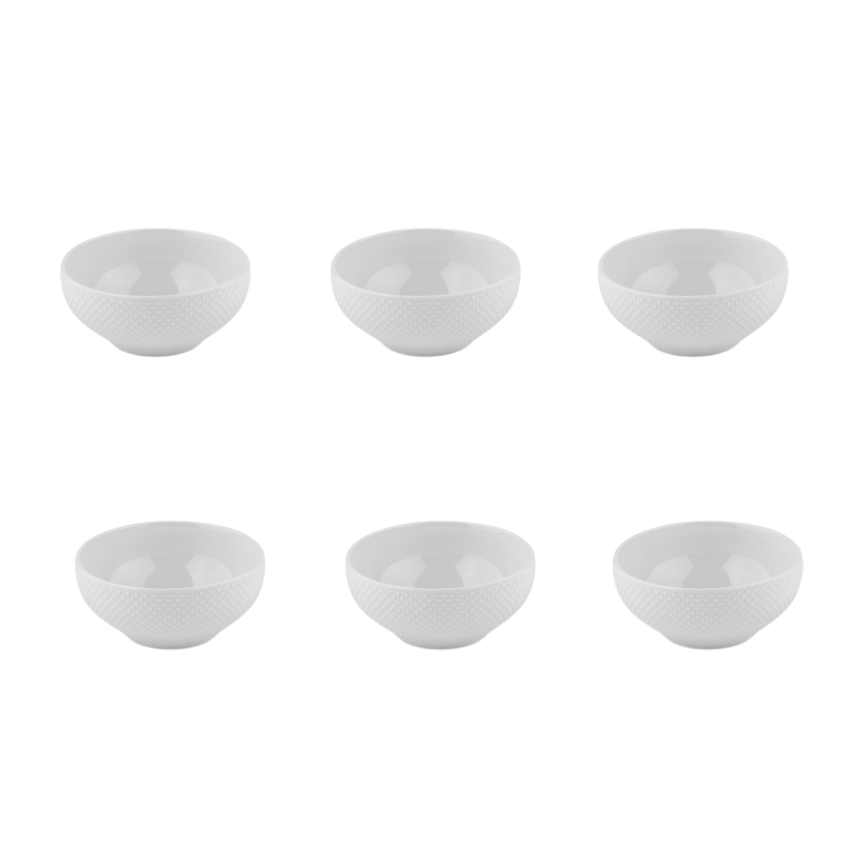 Lot de 6 bols blanc - "Serenity" Laguiole Cuisson - Mathon - 2