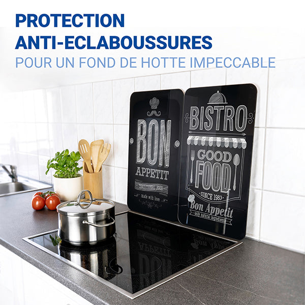 Set 2 couvre-plaques protection motifs Universal Wenko by Maximex - Mathon - 6