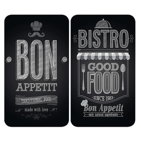 Set 2 couvre-plaques protection motifs Universal Wenko by Maximex - Mathon - 1
