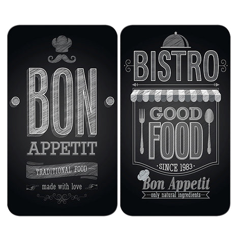 Set 2 couvre-plaques protection motifs Universal Wenko by Maximex - Mathon - 1