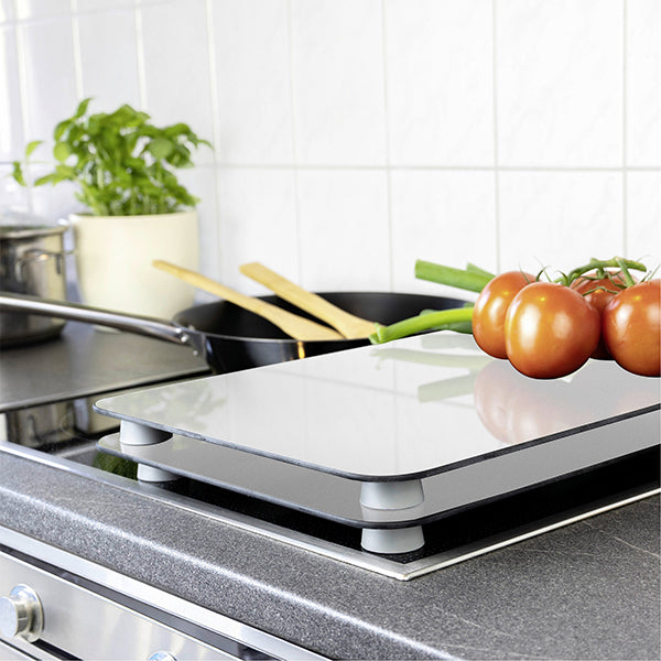 Set de 2 couvres plaques argent 30 x 52 cm Wenko by Maximex - Mathon - 2