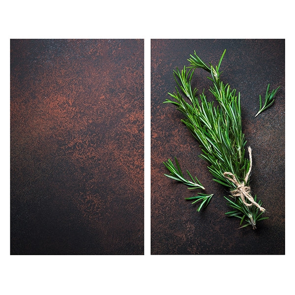 2 couvres-plaques protection motif romarin Wenko by Maximex - Mathon - 1