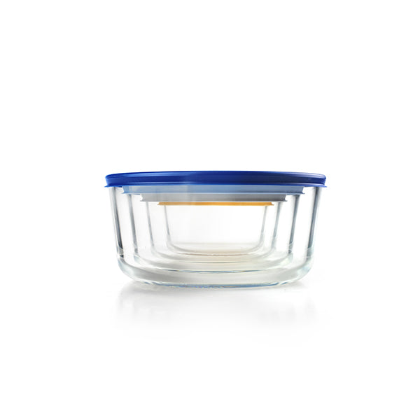 Set de 4 boîtes rondes en verre  Ibili - Mathon - 2