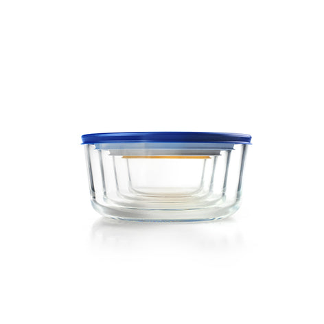 Set de 4 boîtes rondes en verre  Ibili - Mathon - 2