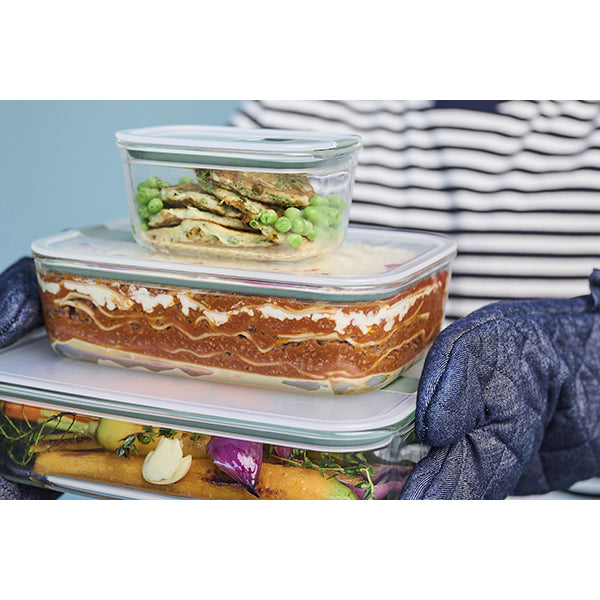 Boîte hermétique en verre 2250 ml EasyClip Nordic Sage Mepal - Mathon - 4