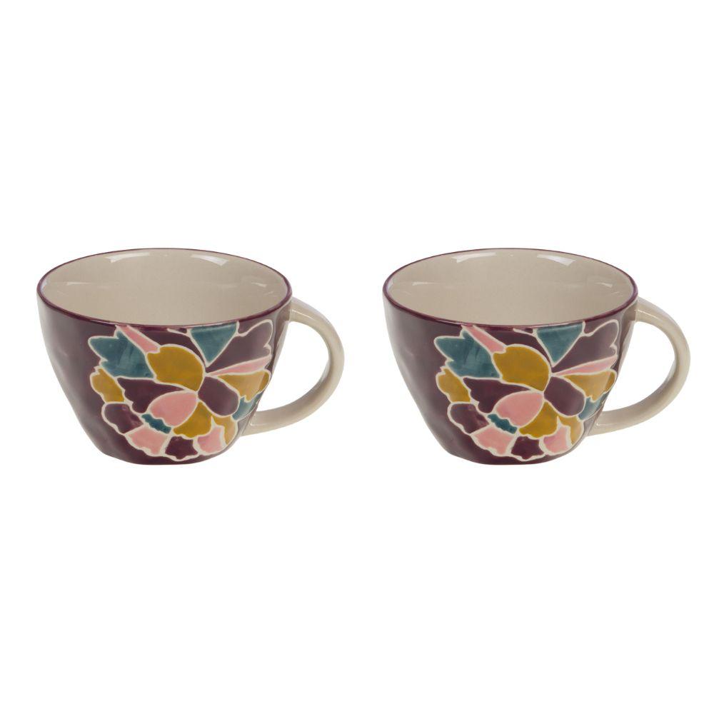 Tasse à thé Paula 25 cl (lot de 2) Amadeus - Mathon - 1
