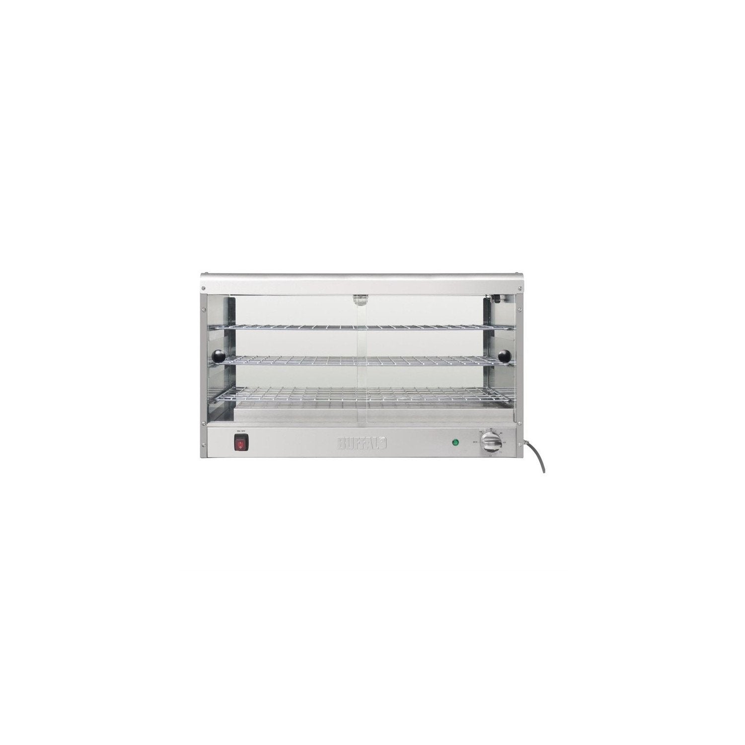 Vitrine Chauffante Economique - Capacité 60 Tourtes - Buffalo - Mathon - 4