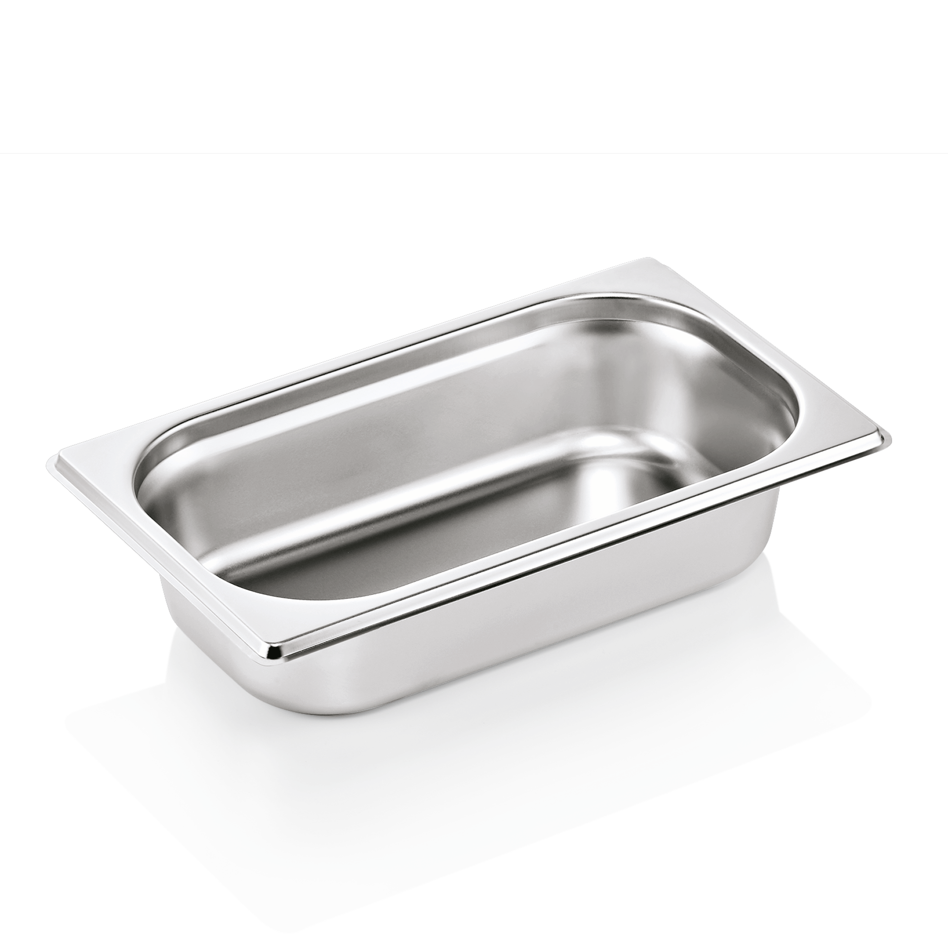 Bac GN 1/4 ECO en Acier au nickel-chrome 1,8 L H 65 mm - Lot de 6 - WAS Germany - Mathon