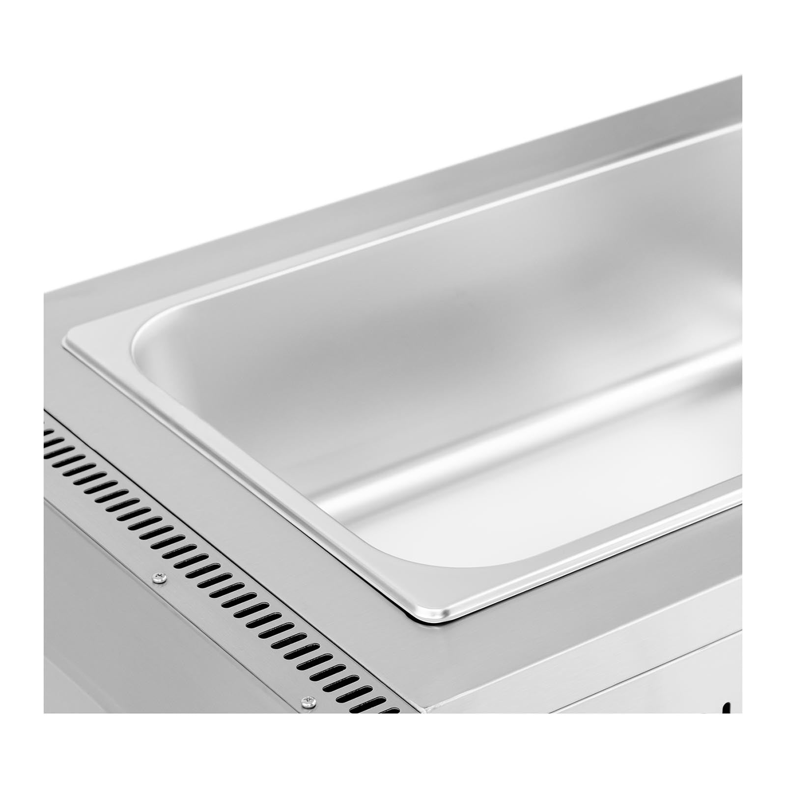 Bain-marie à gaz 3300 watts - GN 1/1 - 0,03 bar - G31 14_0004208 - Mathon - 4