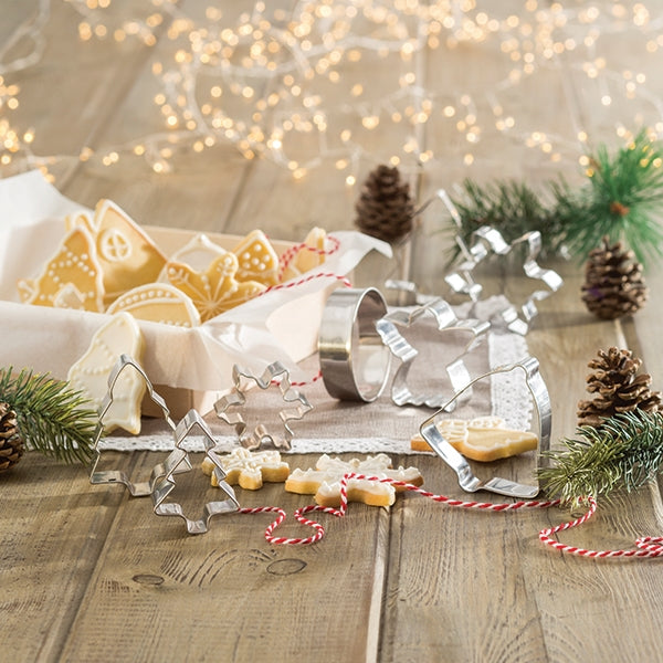 Set de 20 emporte-pièces de noël en inox Mathon - Mathon - 5