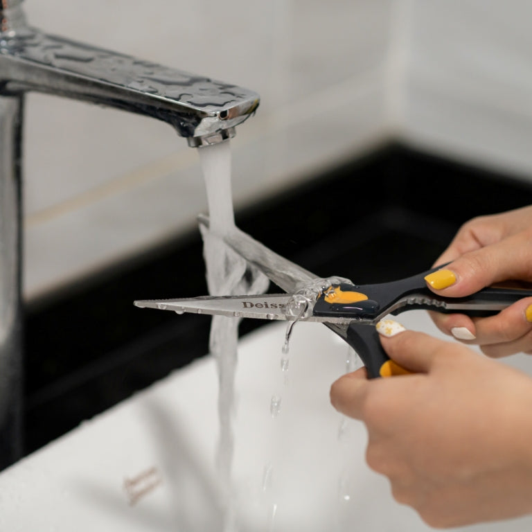 Ciseaux de cuisine robustes polyvalents en acier inoxydable Deiss - Mathon - 9