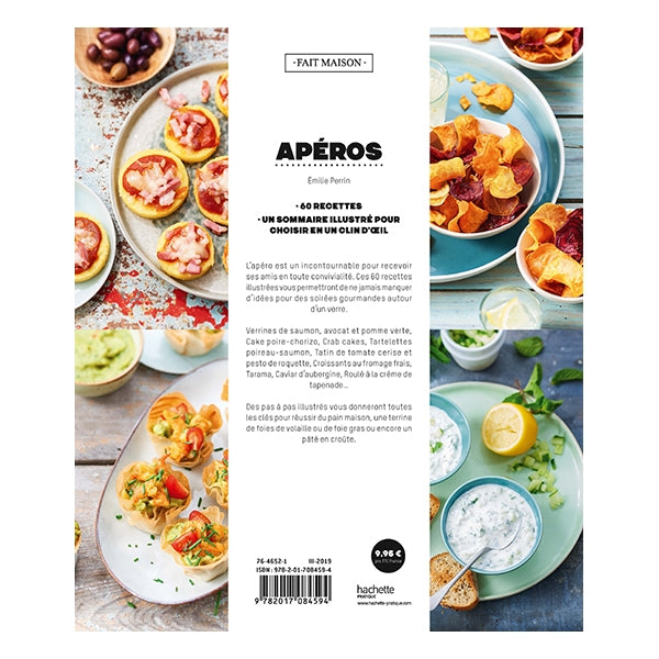 Livre Apéros Fait Maison Hachette pratique - Mathon - 2